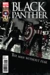 Black Panther: The Man Without Fear (2010) #516 (CAPTAIN AMERICA 70TH ANNIVERSARY VARIANT) cover