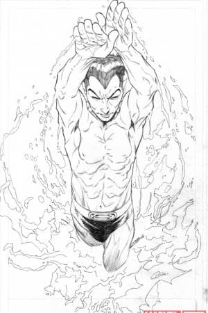 Namor: The First Mutant (2010) #1 (QUESADA SKETCH VARIANT)