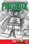 Fantastic Four (2012) #13 (Castellani Lego Sketch Variant) cover