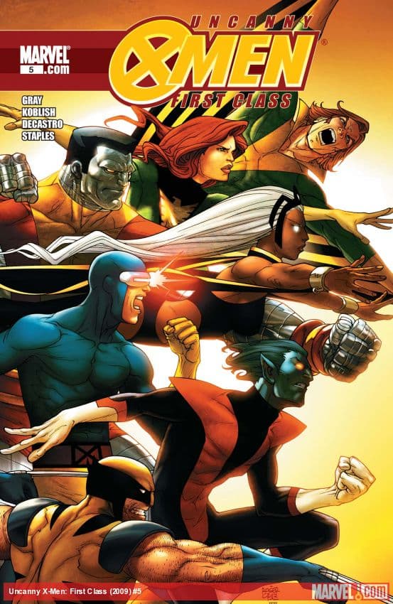 Uncanny X-Men: First Class (2009) #5