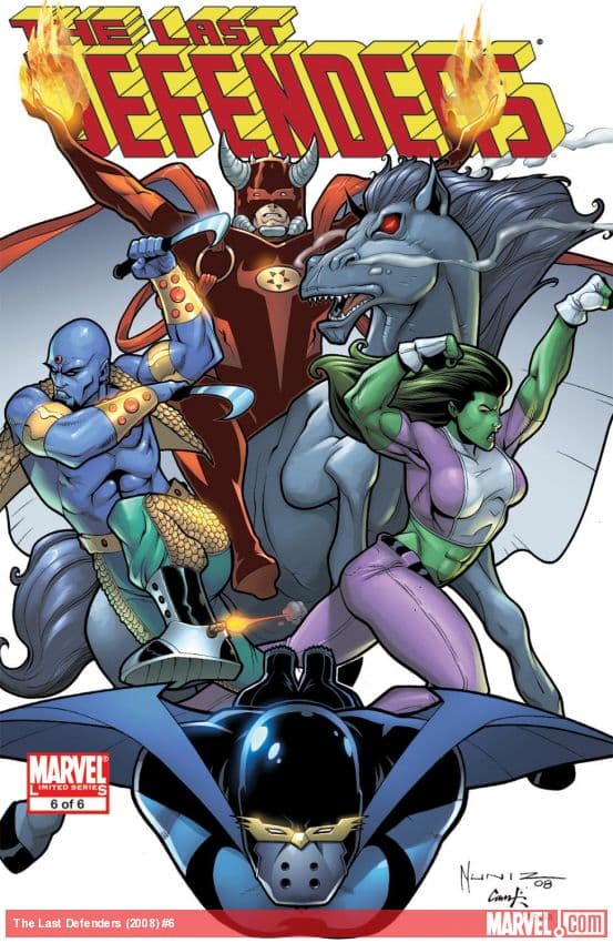 The Last Defenders (2008) #6