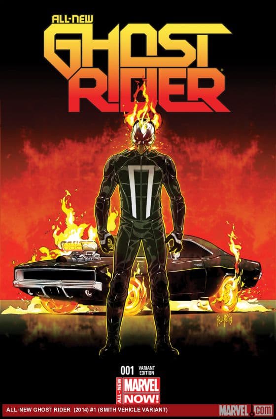 All-New Ghost Rider (2014) #1 (SMITH VEHICLE VARIANT)