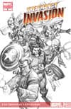 Secret Invasion (2008) #8 (YU SKETCH VARIANT) cover