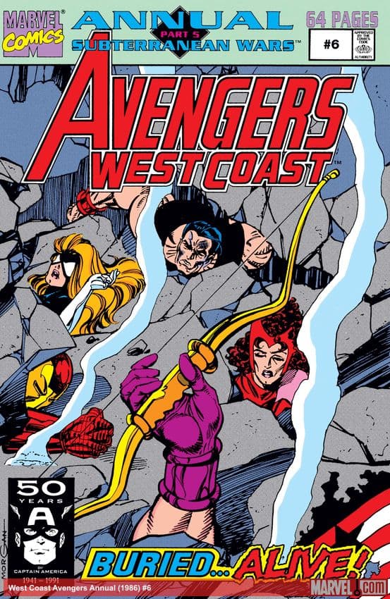 West Coast Avengers Annual (1986) #6