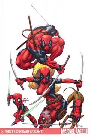 X-Force (2008) #25 (CRAIN VARIANT)