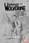 Savage Wolverine (2013) #14 (Noto Sketch Variant) cover