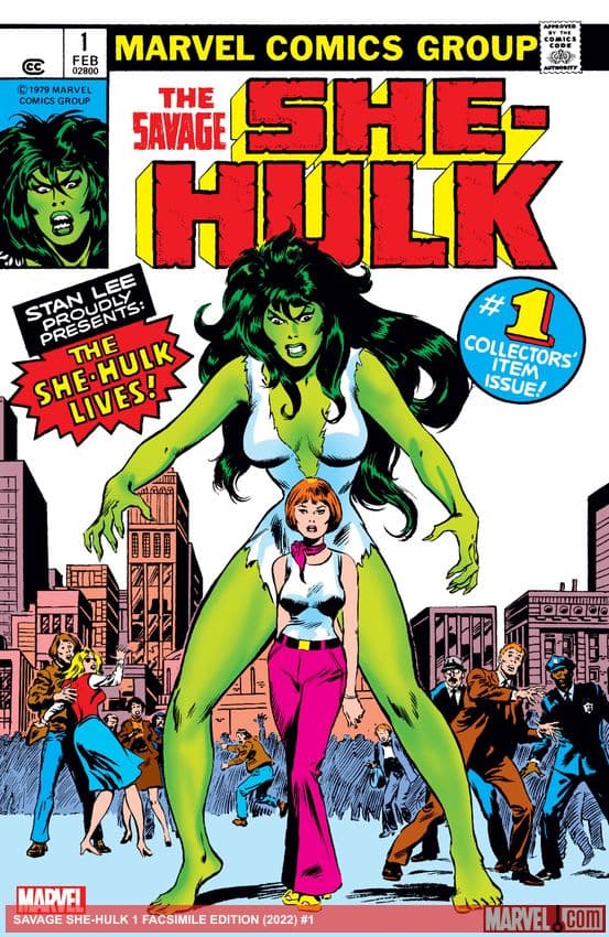 SAVAGE SHE-HULK 1 FACSIMILE EDITION (2022) #1