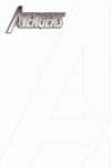 Avengers (2010) #1 (BLANK COVER 2ND PRINTING VARIANT) cover