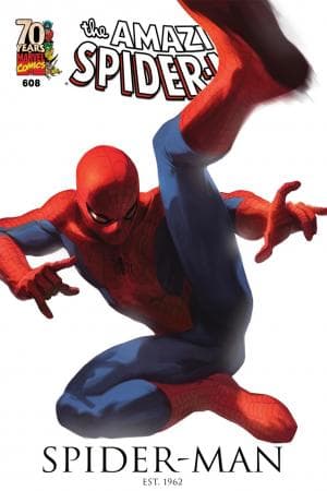 Amazing Spider-Man (1999) #608 (DJURDJEVIC 70TH ANNIVERSARY VARIANT)