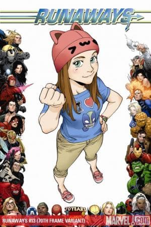 Runaways (2005) #13 (70TH FRAME VARIANT)