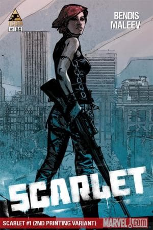 Scarlet (2010) #1 (2ND PRINTING VARIANT)