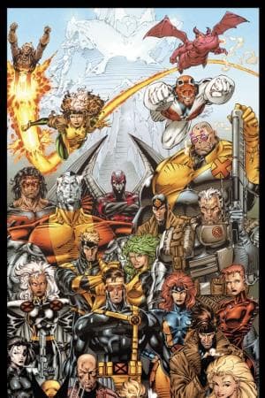 X-MEN BY JIM LEE DOOR POSTER [ALL-NEW PRINTING] (2009 - Present)