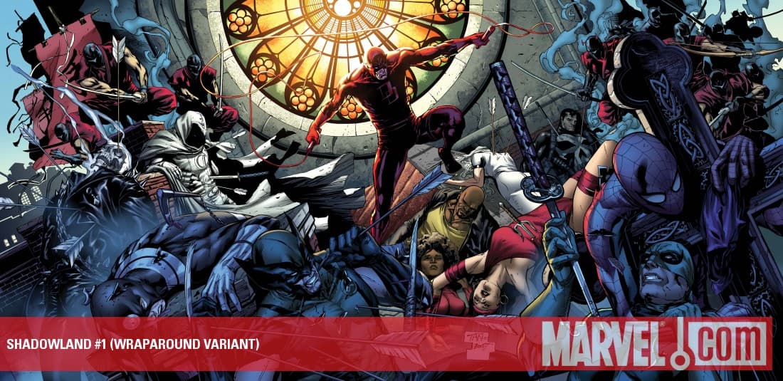 Shadowland (2010) #1 (WRAPAROUND VARIANT)
