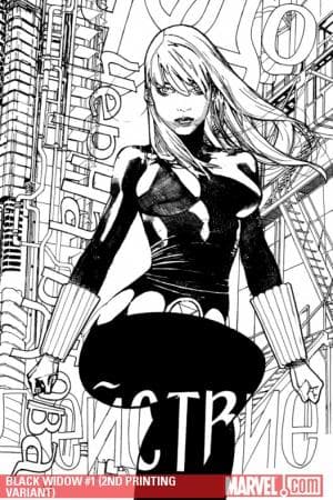 Black Widow (2010) #1 (2ND PRINTING VARIANT)