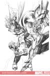 Secret Invasion (2008) #6 (YU SKETCH VARIANT) cover