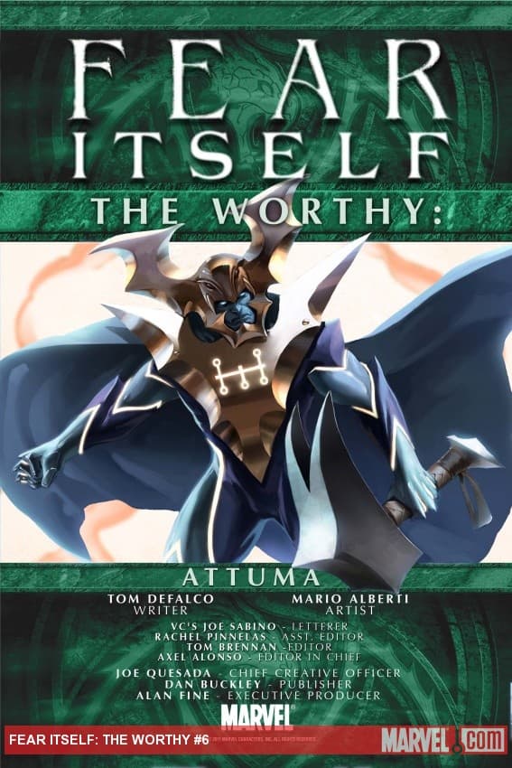 Fear Itself: The Worthy (2011) #6