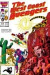 West Coast Avengers (1985) #17 cover