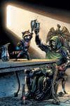 DOCTOR DOOM & ROCKET RACCOON (2025) #1 (Variant) cover