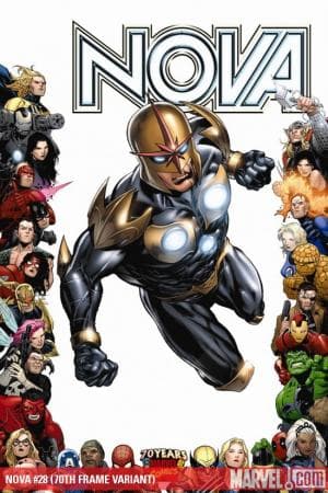 Nova (2007) #28 (70TH FRAME VARIANT)