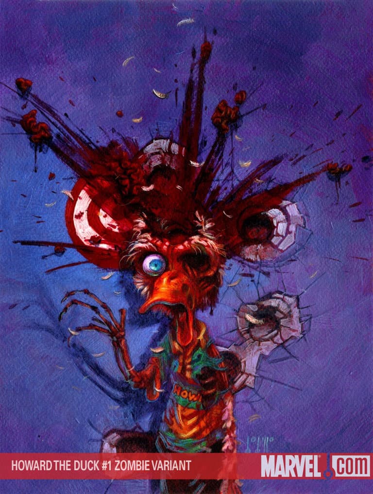 Howard the Duck (2007) #1 (Zombie Variant)