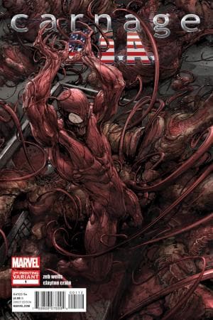 Carnage, U.S.A. (2011) #1 (2nd Printing Variant)