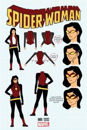 Spider-Woman (2014) #5 (Anka Design Variant)
