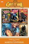 Ghost Rider: Official Index to the Marvel Universe GN-TPB (Graphic Novel) cover