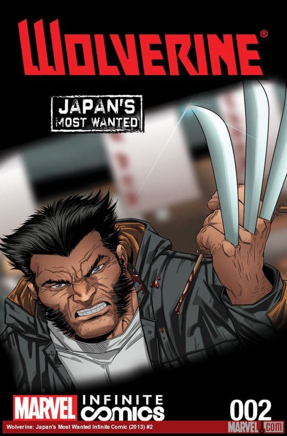 Wolverine: Japan's Most Wanted Infinite Comic (2013) #2