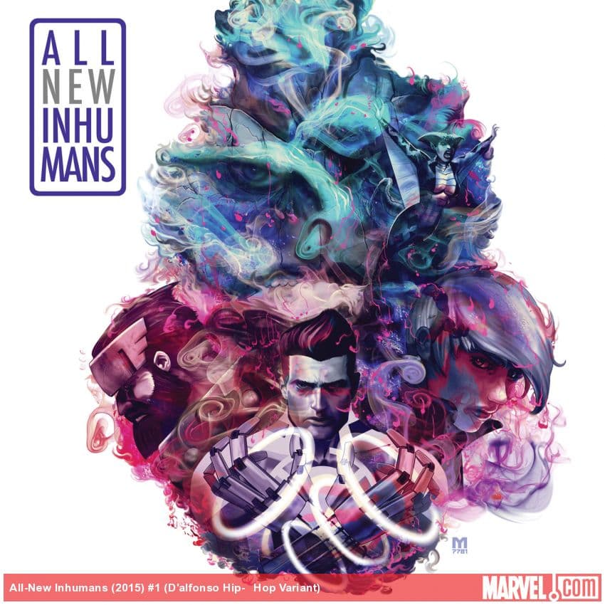All-New Inhumans (2015) #1 (D'alfonso Hip-​Hop Variant)