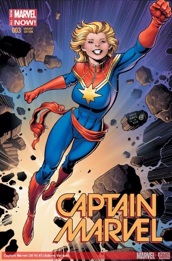 Captain Marvel (2014) #3 (Adams Variant)