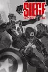 Siege: Captain America (2010) #1 (SKETCH VARIANT) cover