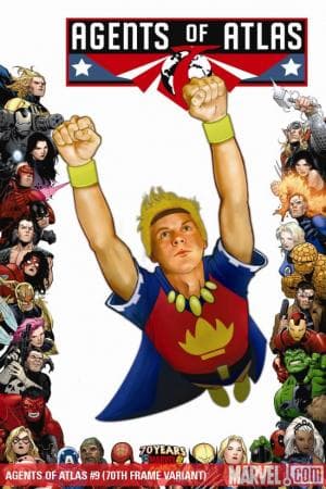 Agents of Atlas (2009) #9 (70TH FRAME VARIANT)
