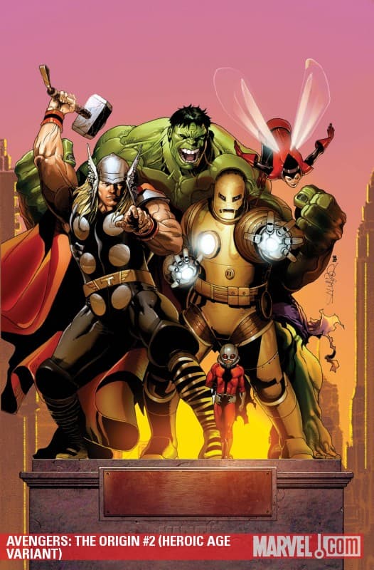 Avengers: The Origin (2010) #2 (HEROIC AGE VARIANT)