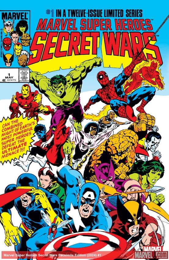 Marvel Super Heroes Secret Wars Facsimile Edition (2024) #1