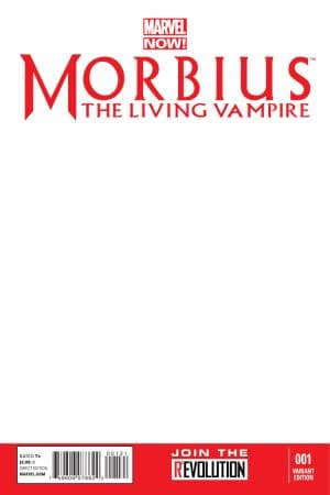 Morbius: The Living Vampire (2013) #1 (Blank Cover Variant)
