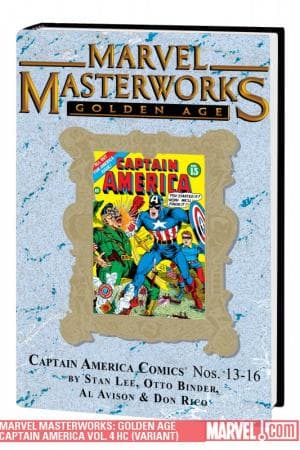 Marvel Masterworks: Golden Age Captain America Vol. 4 (Variant) (2010 - Present)