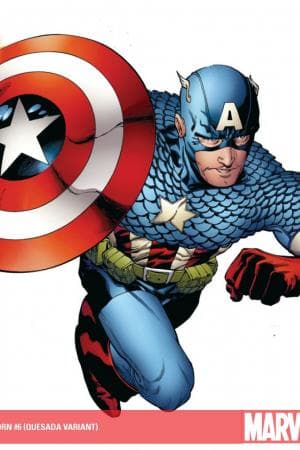 Captain America: Reborn (2009) #6 (QUESADA VARIANT)