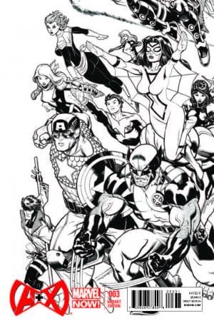 A+X (2012) #3 (Mcguinness Sketch Variant)