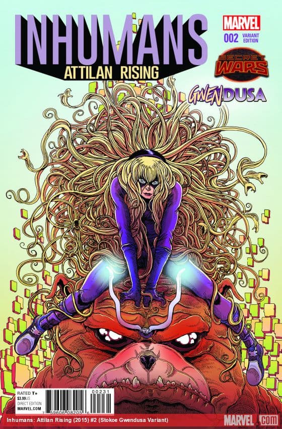 Inhumans: Attilan Rising (2015) #2 (Stokoe Gwendusa Variant)