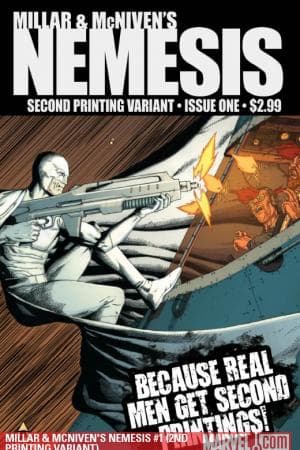 Millar & Mcniven's Nemesis (2010) #1 (2ND PRINTING VARIANT)
