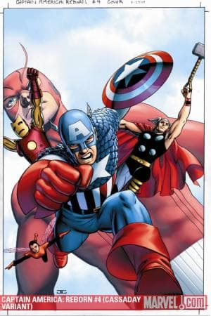 Captain America: Reborn (2009) #4 (CASSADAY VARIANT)