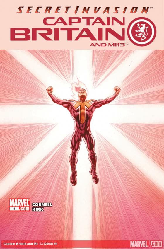Captain Britain and MI: 13 (2008) #4
