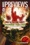 Marvel Previews (2008) #69 cover