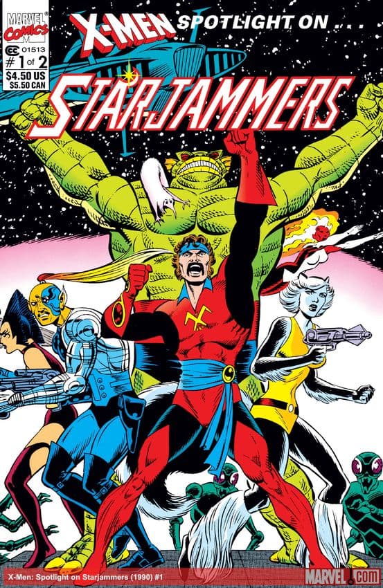 X-Men: Spotlight on Starjammers (1990) #1