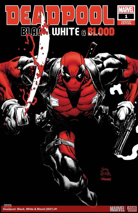 Deadpool: Black, White & Blood (2021) #1 (Variant)