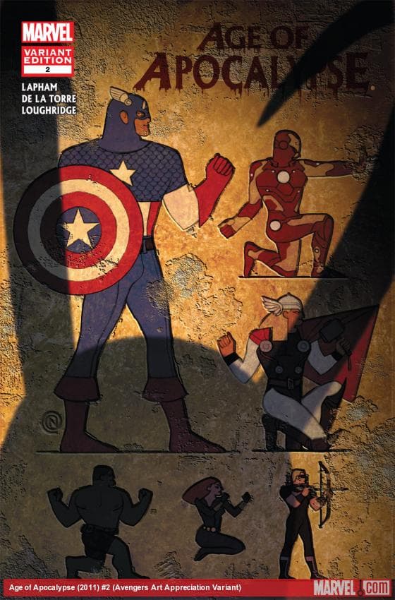 Age of Apocalypse (2012) #2 (Avengers Art Appreciation Variant)