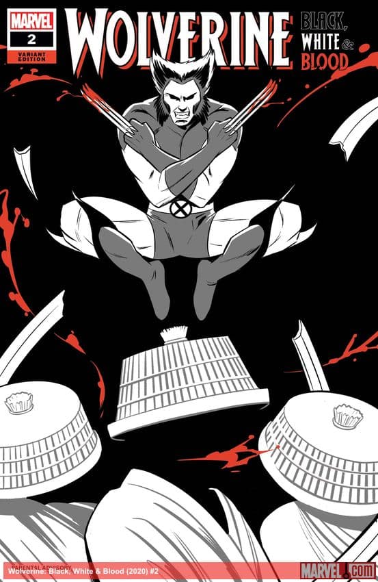 Wolverine: Black, White & Blood (2020) #2 (Variant)