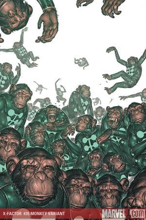X-Factor (2005) #35 (MONKEY VARIANT (1 FOR 10))