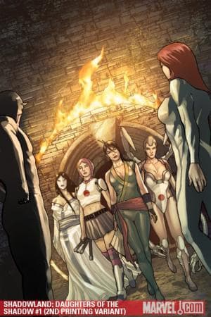 Shadowland: Daughters of the Shadow (2010) #1 (2ND PRINTING VARIANT)