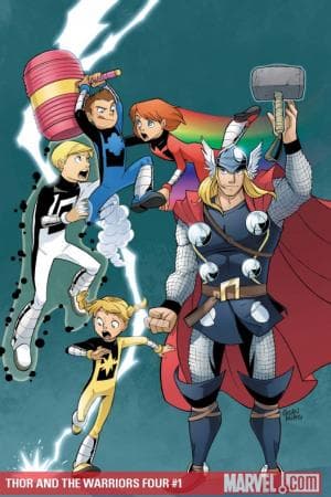 Thor and the Warriors Four (2010)